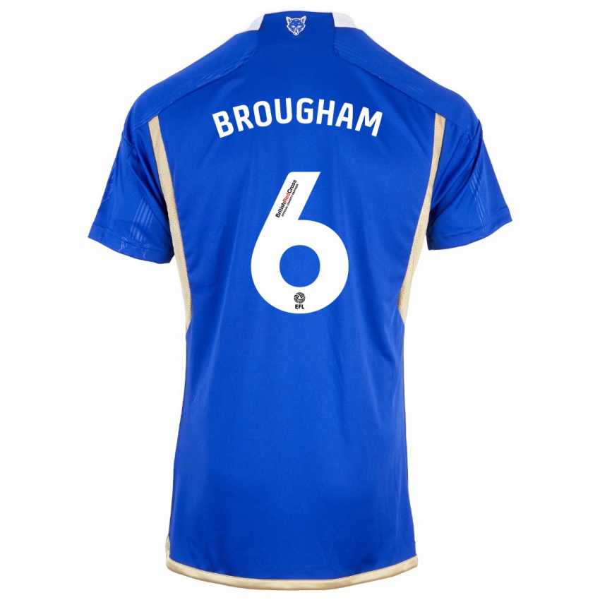 Mulher Camisola Georgia Brougham #6 Azul Real Principal 2023/24 Camisa
