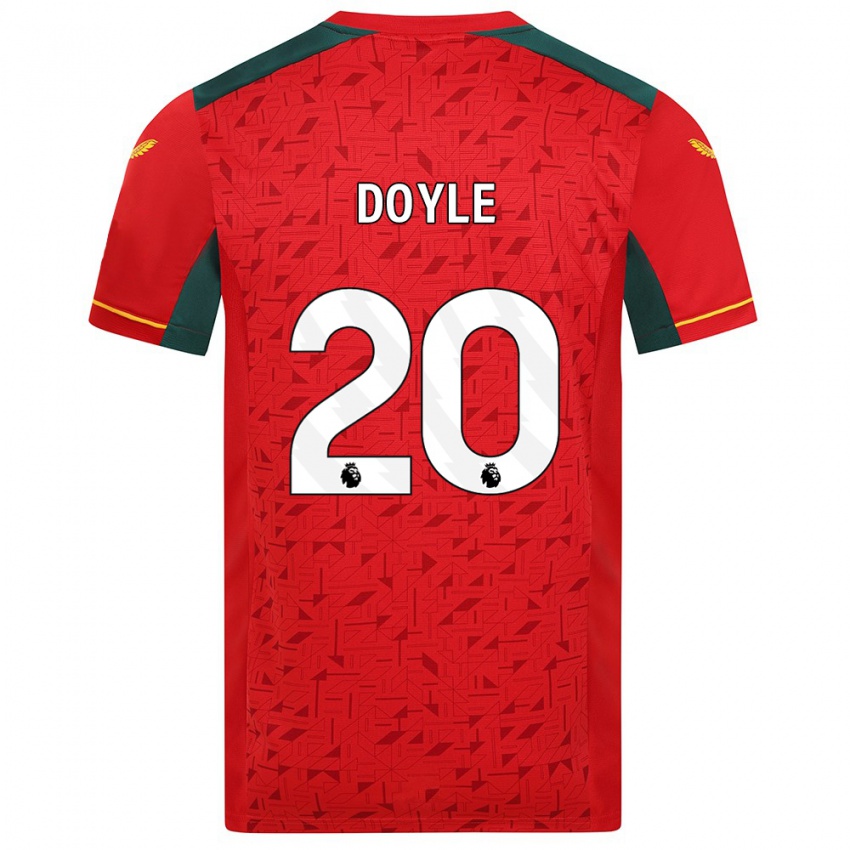 Mulher Camisola Tommy Doyle #20 Vermelho Alternativa 2023/24 Camisa