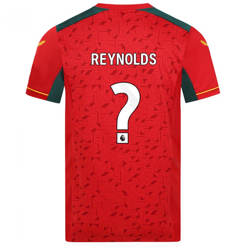 Mulher Camisola Fabian Reynolds #0 Vermelho Alternativa 2023/24 Camisa