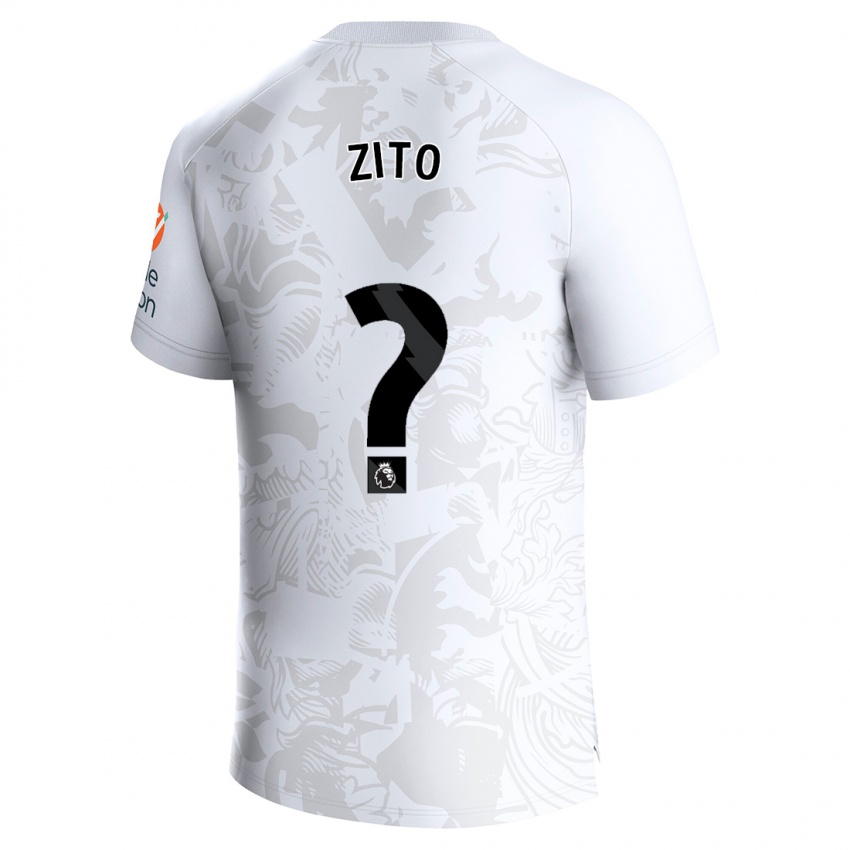 Mulher Camisola Patrick Zito #0 Branco Alternativa 2023/24 Camisa
