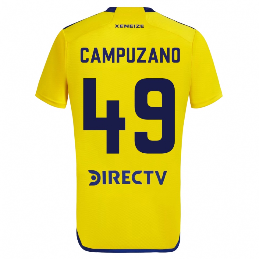 Mulher Camisola Jorman Campuzano #49 Amarelo Alternativa 2023/24 Camisa