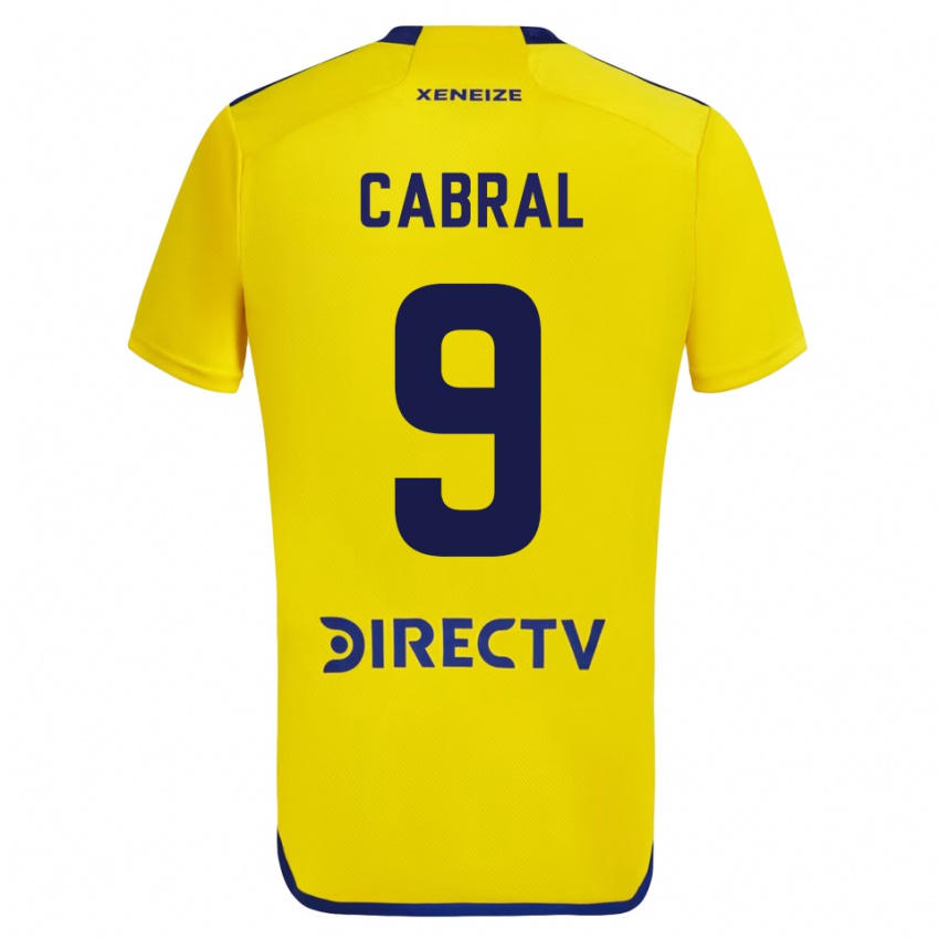 Mulher Camisola Bruno Cabral #9 Amarelo Alternativa 2023/24 Camisa