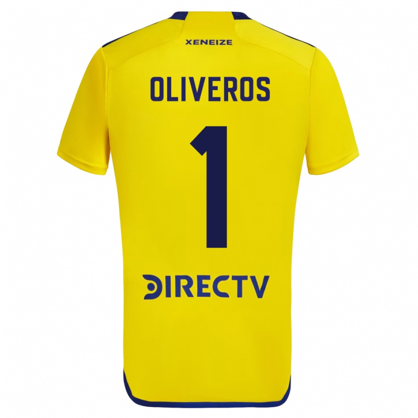 Mulher Camisola Laurina Oliveros #1 Amarelo Alternativa 2023/24 Camisa