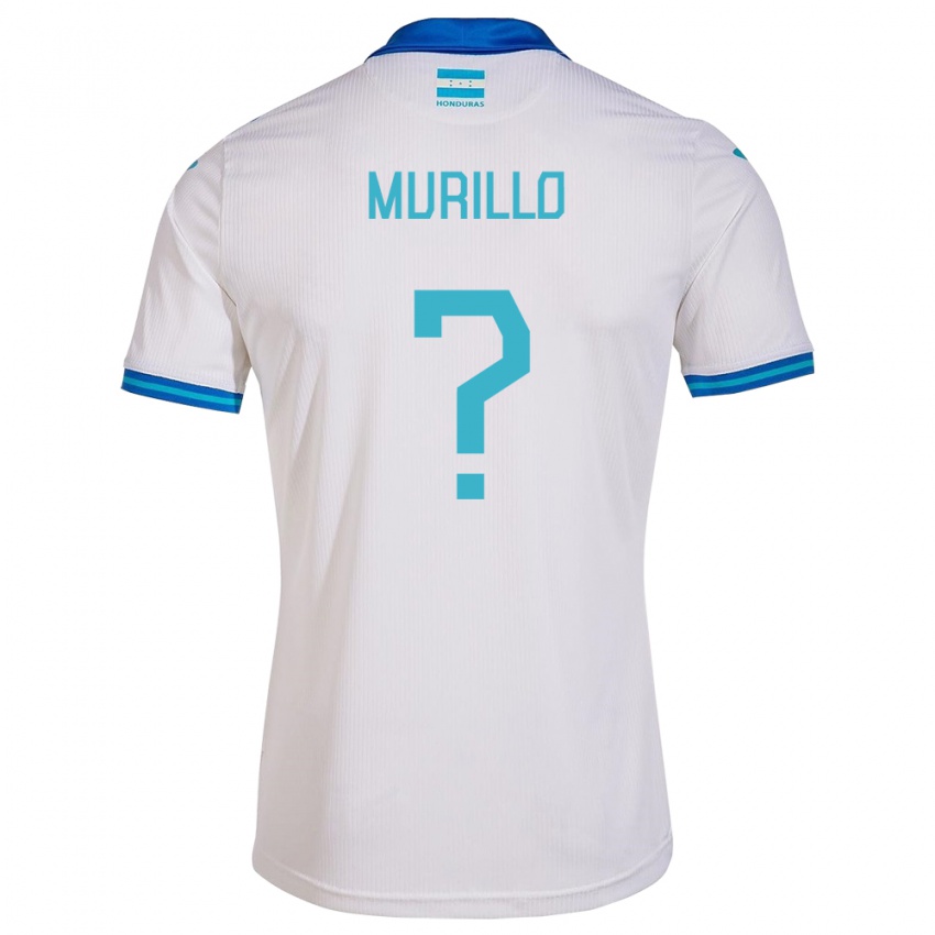 Homem Camisola Honduras Maria Murillo #0 Branco Principal 24-26 Camisa