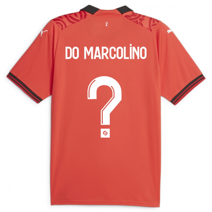 Criança Camisola Arsène Do Marcolino #0 Vermelho Principal 2023/24 Camisa