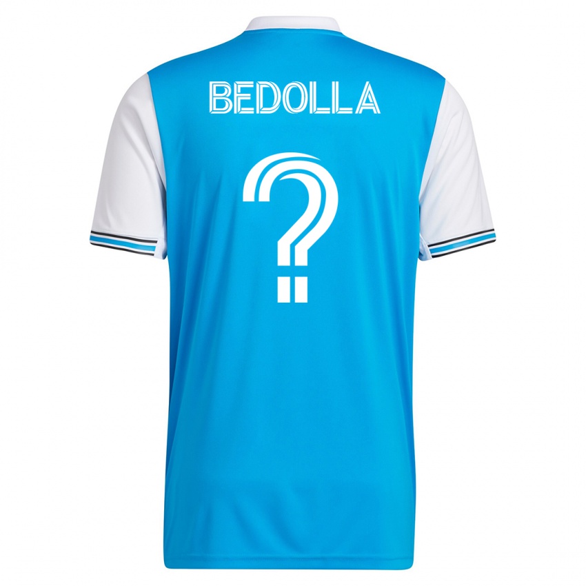Criança Camisola Brando Bedolla #0 Azul Principal 2023/24 Camisa