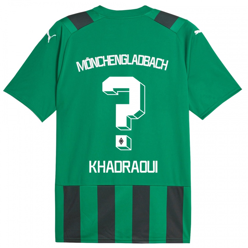 Criança Camisola Elias Khadraoui #0 Preto Verde Alternativa 2023/24 Camisa