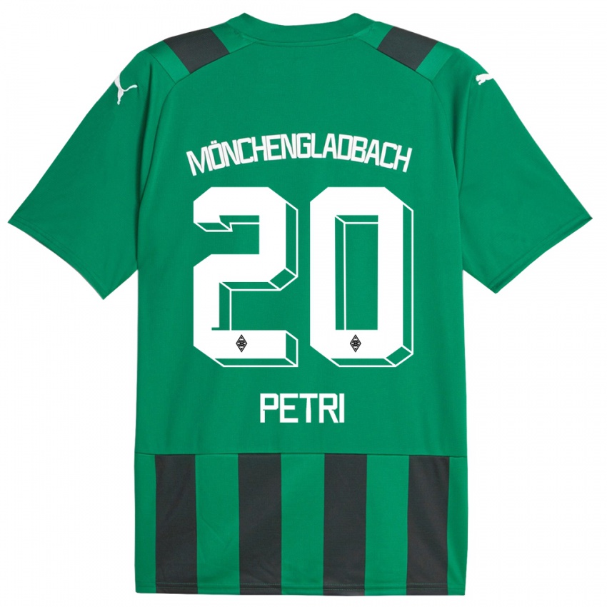 Criança Camisola Paula Petri #20 Preto Verde Alternativa 2023/24 Camisa
