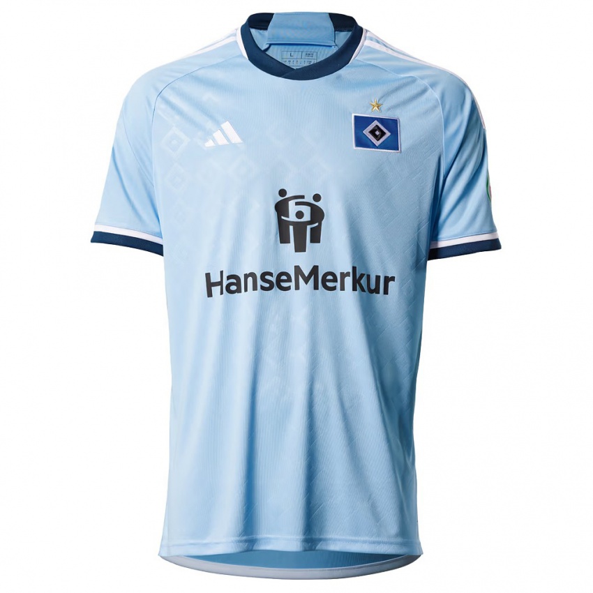 Criança Camisola Moritz Heyer #3 Azul Alternativa 2023/24 Camisa