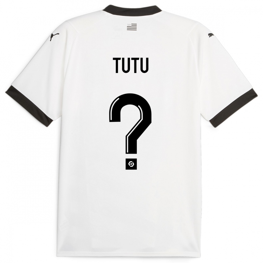 Criança Camisola Gabriel Tutu #0 Branco Alternativa 2023/24 Camisa