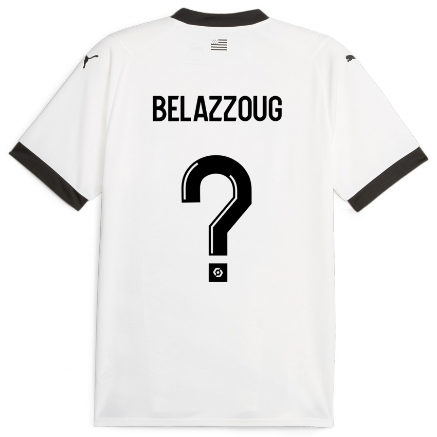 Criança Camisola Kilian Belazzoug #0 Branco Alternativa 2023/24 Camisa