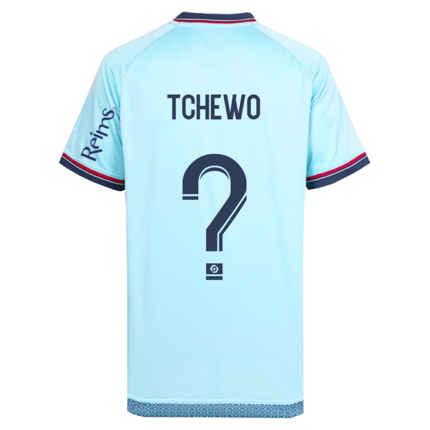 Criança Camisola Ryan Tchapda Tchewo #0 Céu Azul Alternativa 2023/24 Camisa