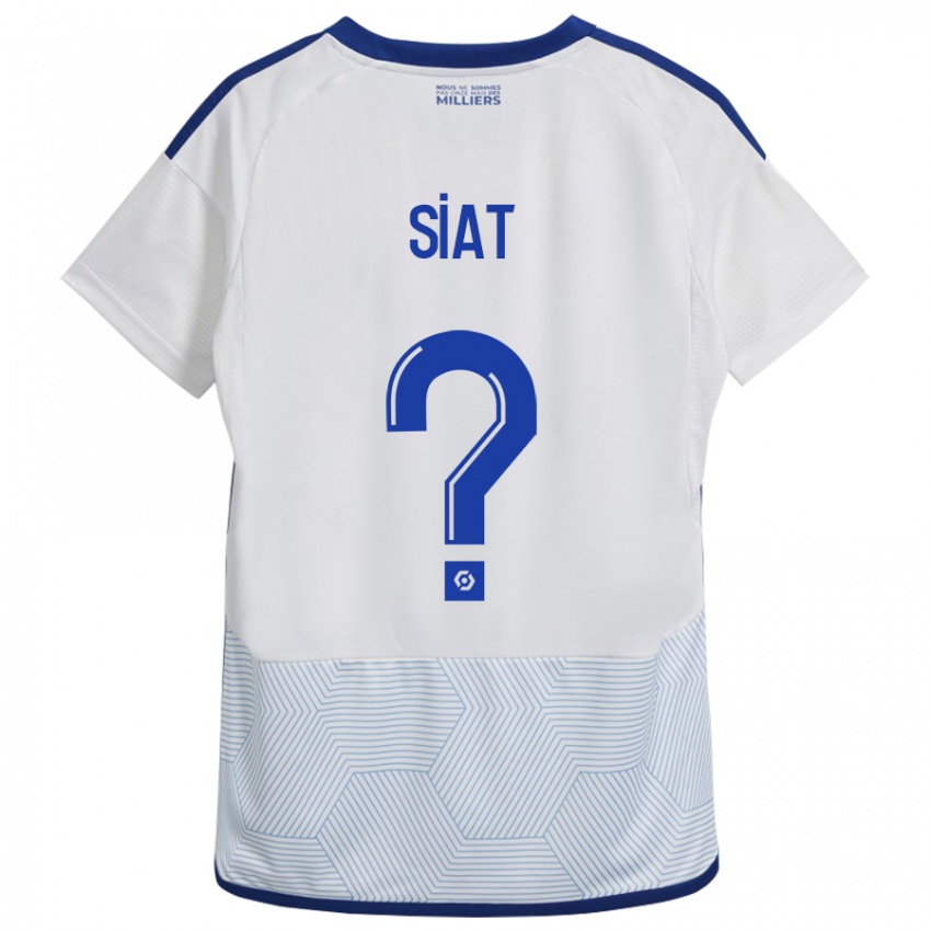 Criança Camisola Victor Siat #0 Branco Alternativa 2023/24 Camisa