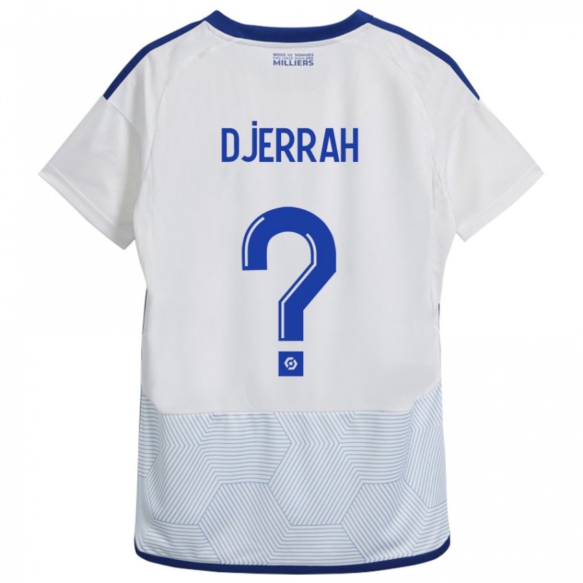 Criança Camisola Karim Djerrah #0 Branco Alternativa 2023/24 Camisa