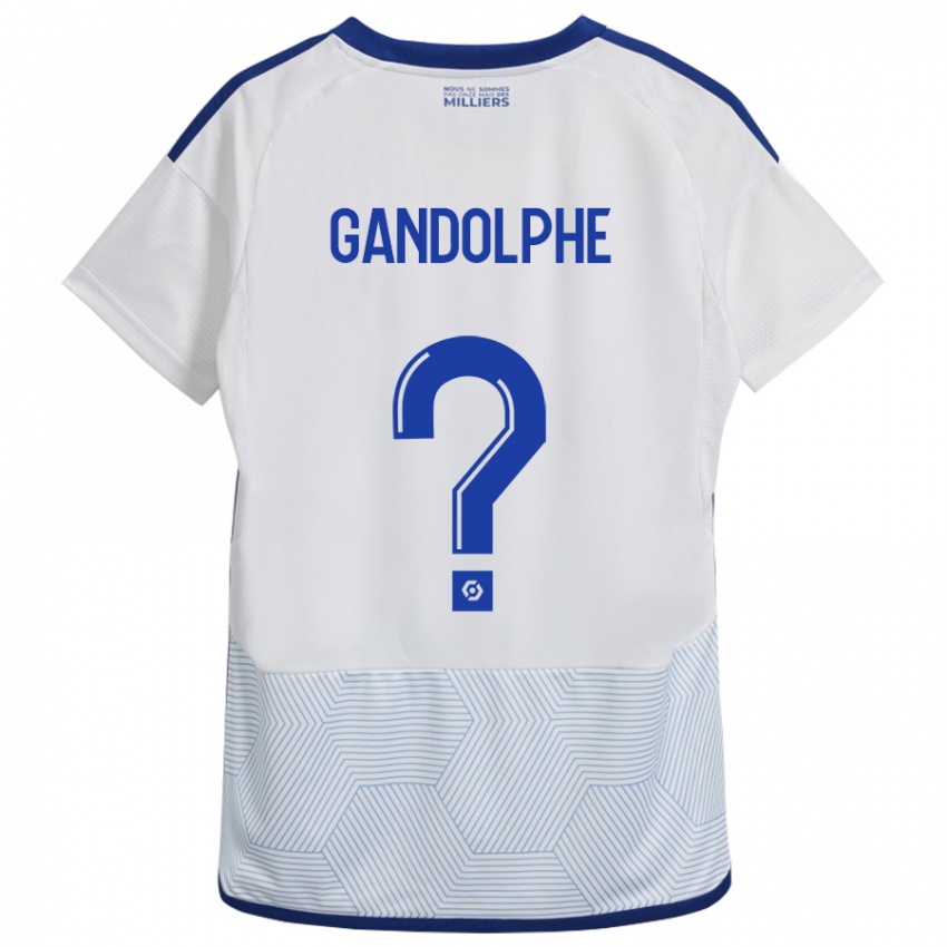 Criança Camisola Adrien Gandolphe #0 Branco Alternativa 2023/24 Camisa