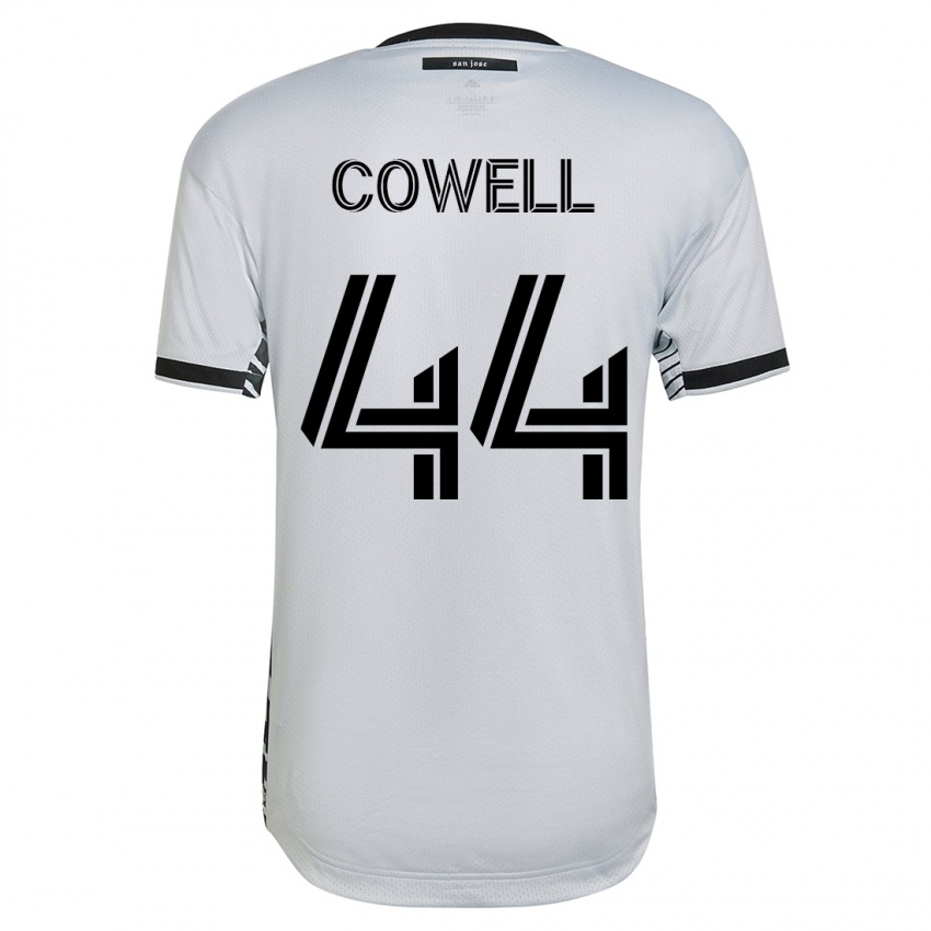 Criança Camisola Cade Cowell #44 Branco Alternativa 2023/24 Camisa