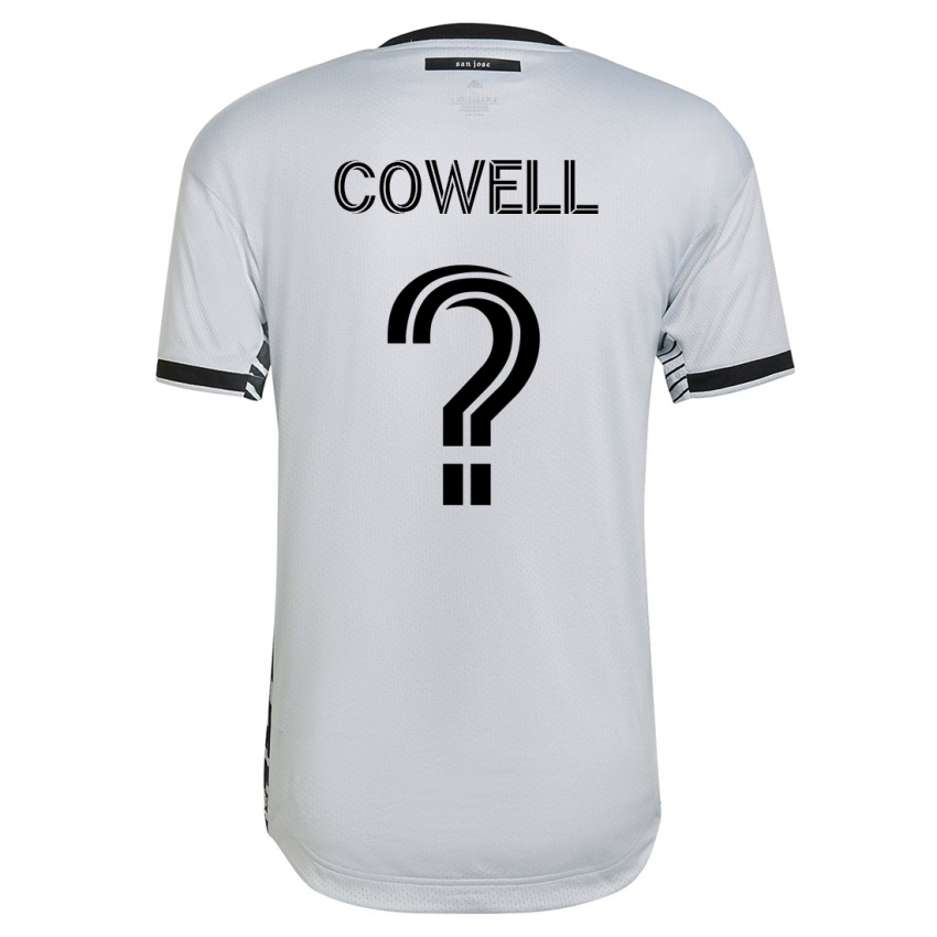 Criança Camisola Chance Cowell #0 Branco Alternativa 2023/24 Camisa