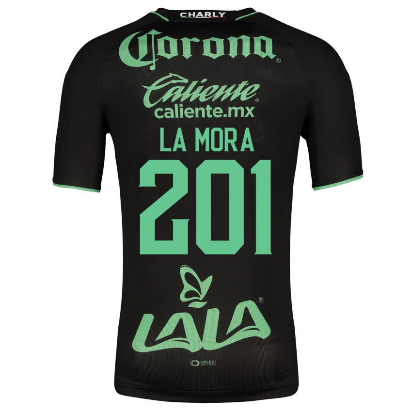 Criança Camisola Luis De La Mora #201 Preto Alternativa 2023/24 Camisa