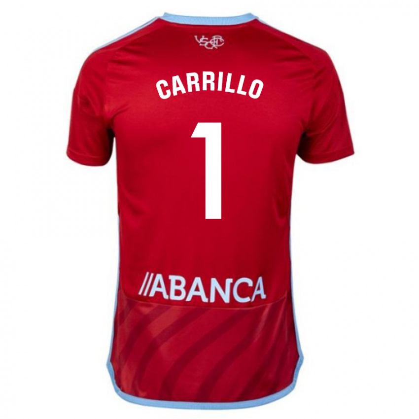 Criança Camisola Coke Carrillo #1 Vermelho Alternativa 2023/24 Camisa