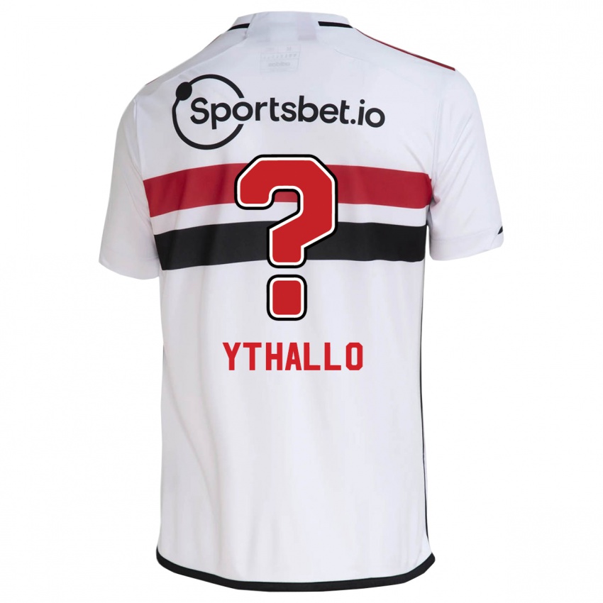 Homem Camisola Ythallo #0 Branco Principal 2023/24 Camisa