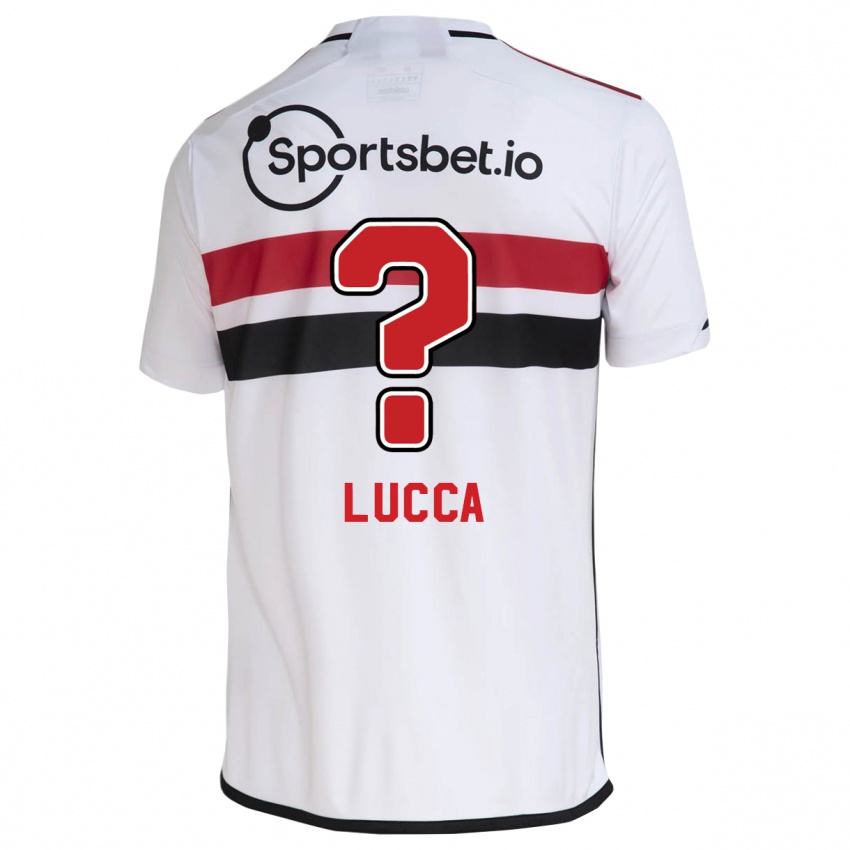 Homem Camisola Cauã Lucca #0 Branco Principal 2023/24 Camisa