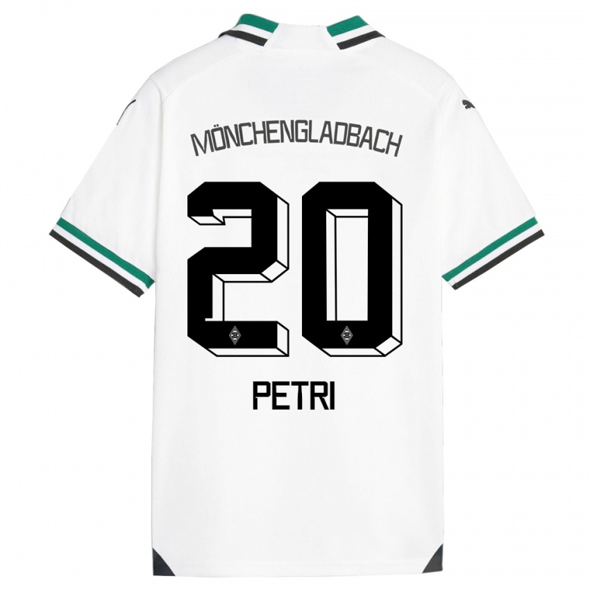 Homem Camisola Paula Petri #20 Branco Verde Principal 2023/24 Camisa