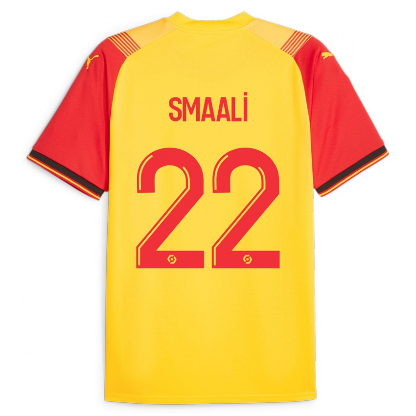 Homem Camisola Emma Smaali #22 Amarelo Principal 2023/24 Camisa