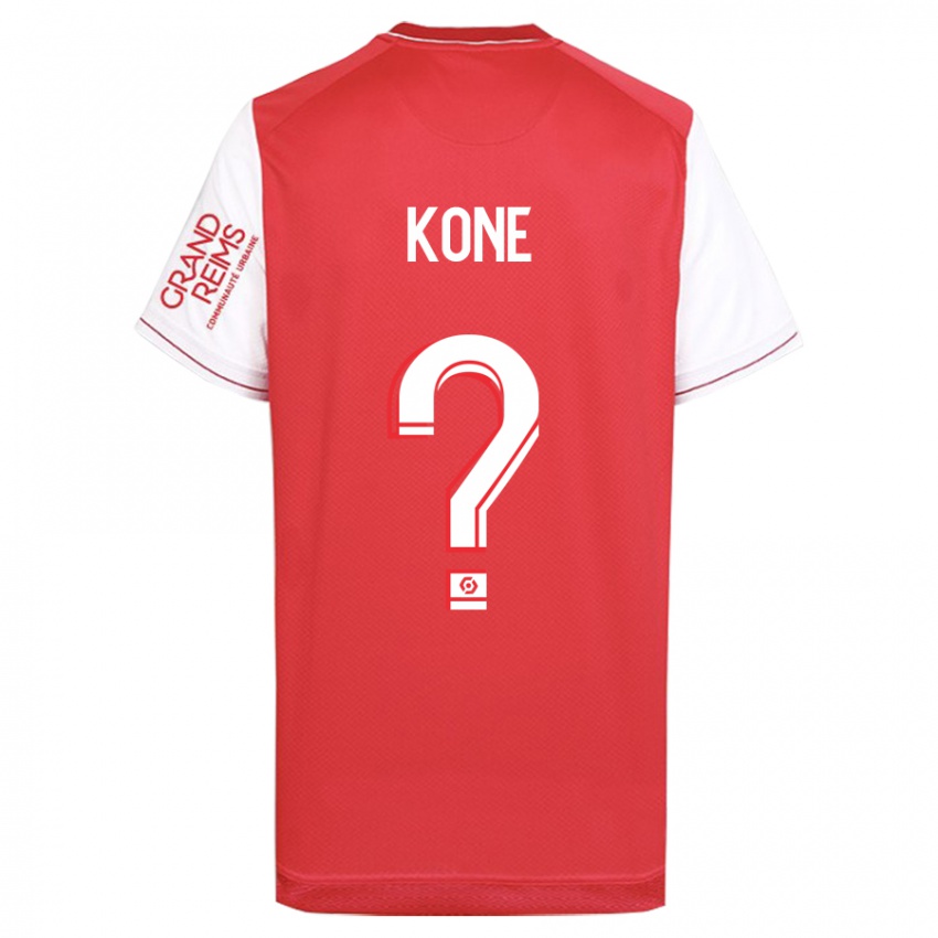 Homem Camisola Abdoul Koné #0 Vermelho Principal 2023/24 Camisa
