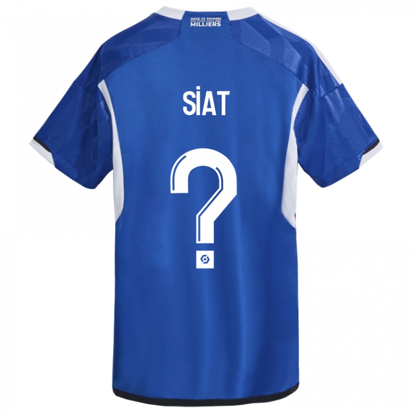 Homem Camisola Victor Siat #0 Azul Principal 2023/24 Camisa