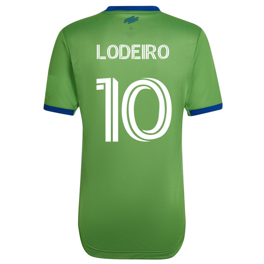 Homem Camisola Nicolás Lodeiro #10 Verde Principal 2023/24 Camisa