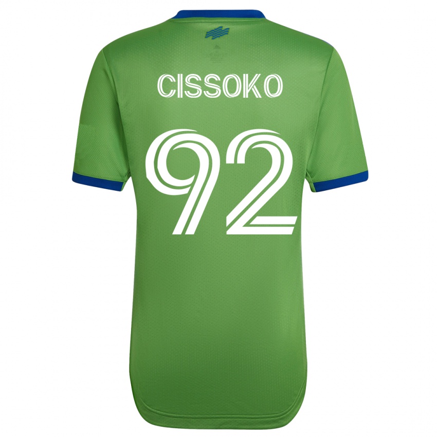 Homem Camisola Abdoulaye Cissoko #92 Verde Principal 2023/24 Camisa