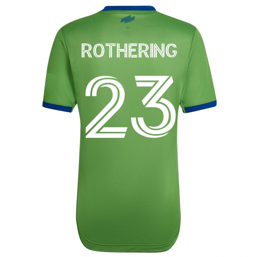 Homem Camisola Holly Rothering #23 Verde Principal 2023/24 Camisa
