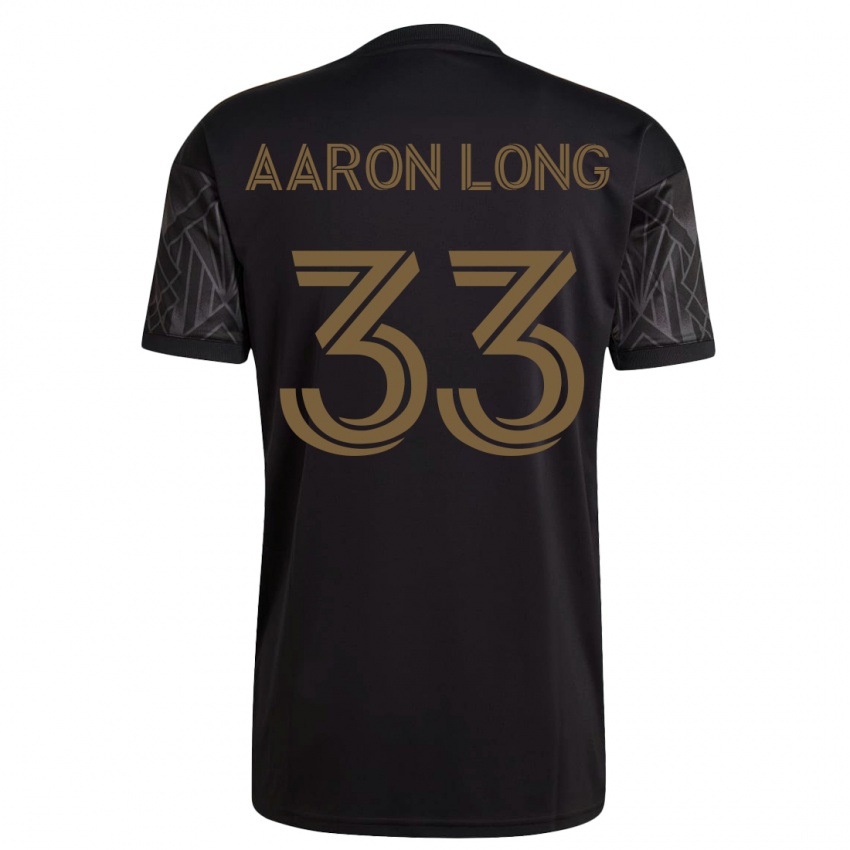 Homem Camisola Aaron Long #33 Preto Principal 2023/24 Camisa