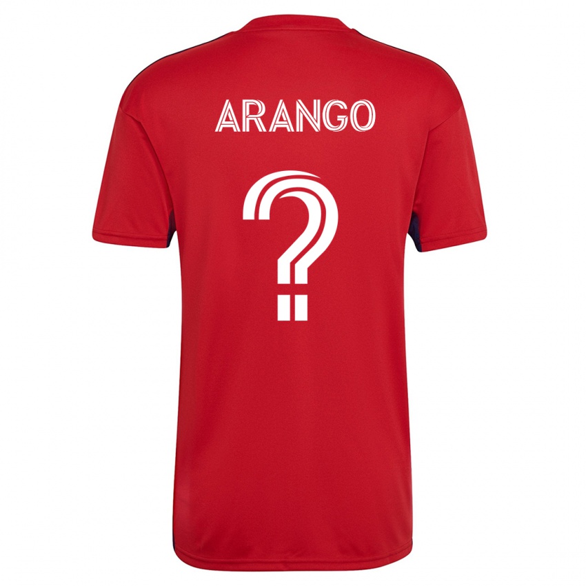 Homem Camisola Nicolas Arango #0 Vermelho Principal 2023/24 Camisa