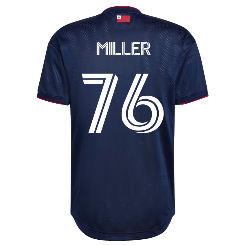 Homem Camisola Peyton Miller #76 Marinha Principal 2023/24 Camisa