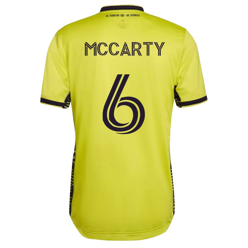 Homem Camisola Dax Mccarty #6 Amarelo Principal 2023/24 Camisa