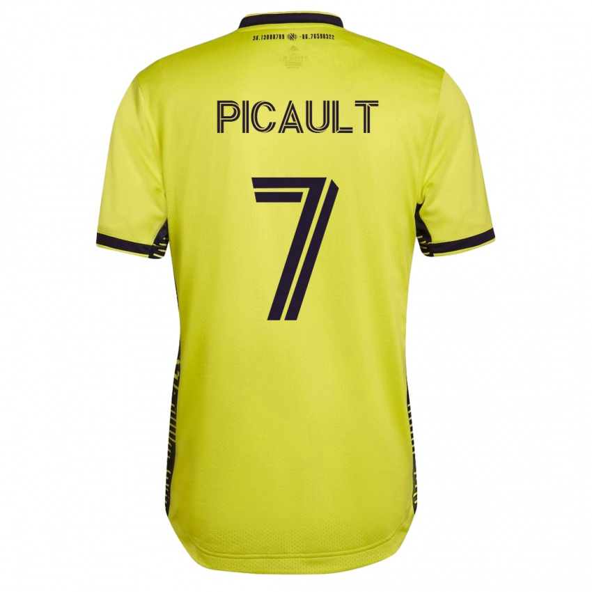 Homem Camisola Fafà Picault #7 Amarelo Principal 2023/24 Camisa