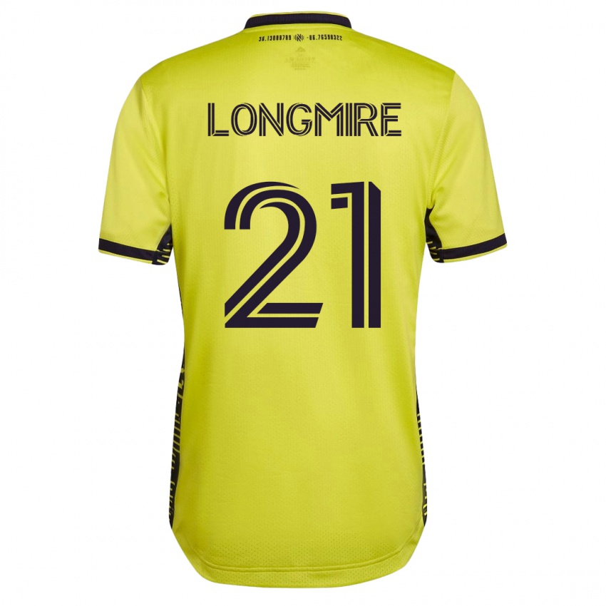 Homem Camisola Ahmed Longmire #21 Amarelo Principal 2023/24 Camisa