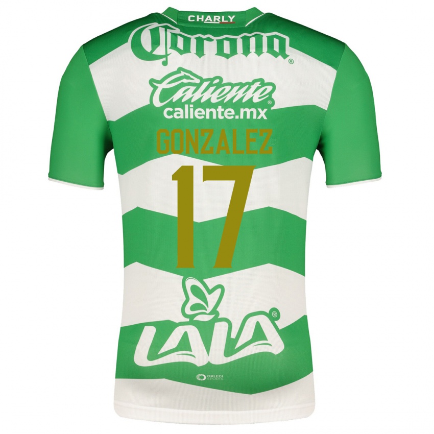 Homem Camisola Jair Gonzalez #17 Verde Principal 2023/24 Camisa