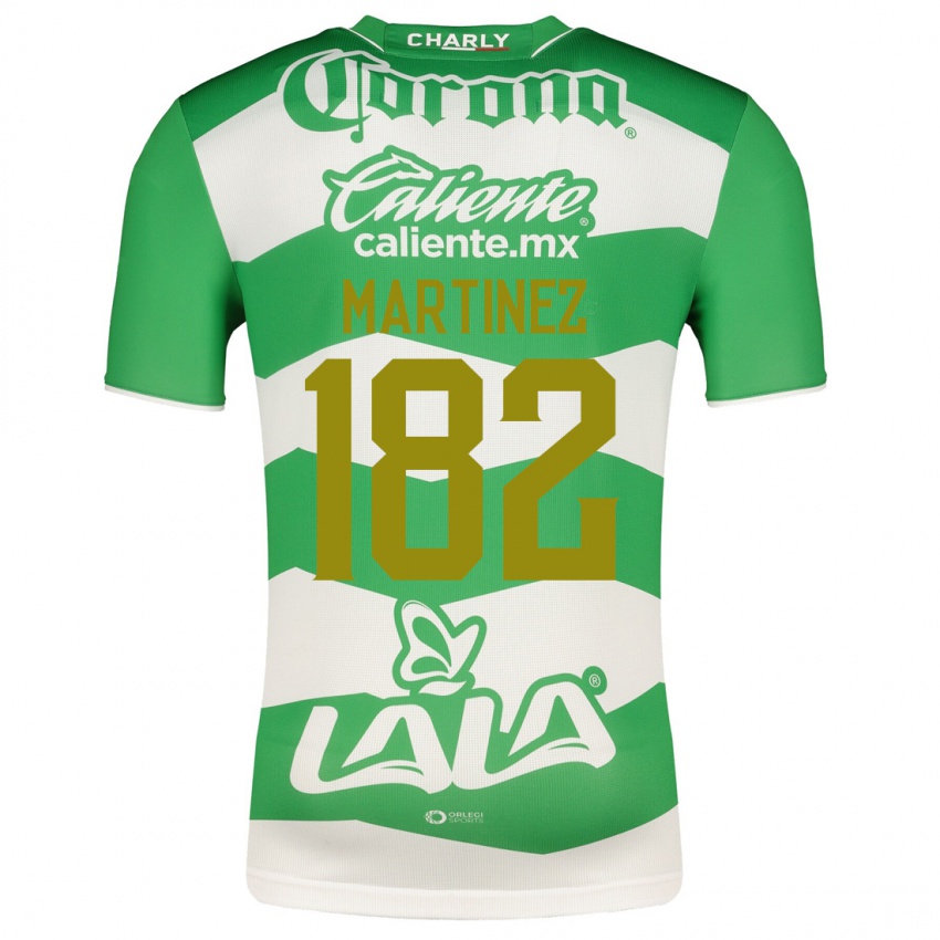 Homem Camisola Diego Martínez #182 Verde Principal 2023/24 Camisa
