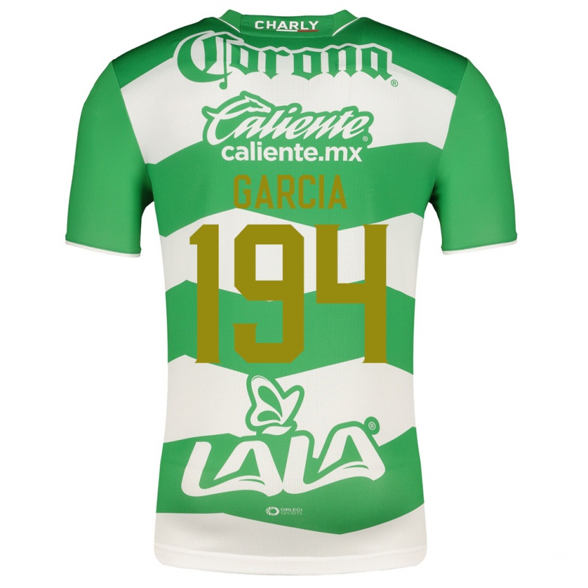 Homem Camisola Anthony García #194 Verde Principal 2023/24 Camisa