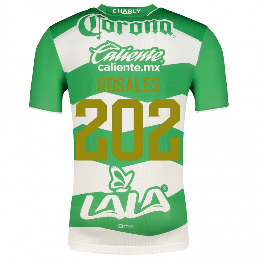 Homem Camisola Luis Rosales #202 Verde Principal 2023/24 Camisa