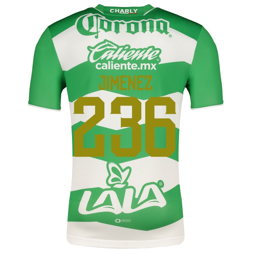 Homem Camisola Tahiel Jiménez #236 Verde Principal 2023/24 Camisa