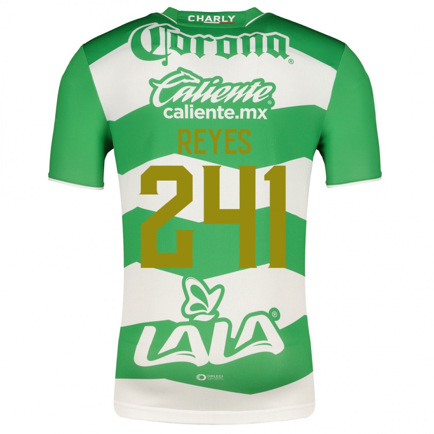 Homem Camisola Julio Reyes #241 Verde Principal 2023/24 Camisa