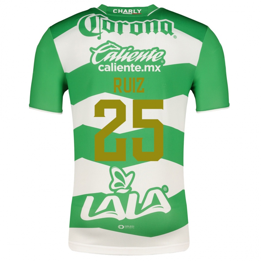 Homem Camisola Michel Ruiz #25 Verde Principal 2023/24 Camisa