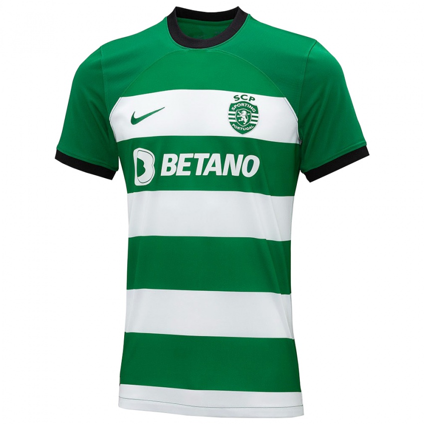 Homem Camisola Joana David Carromeu Martins #7 Verde Principal 2023/24 Camisa