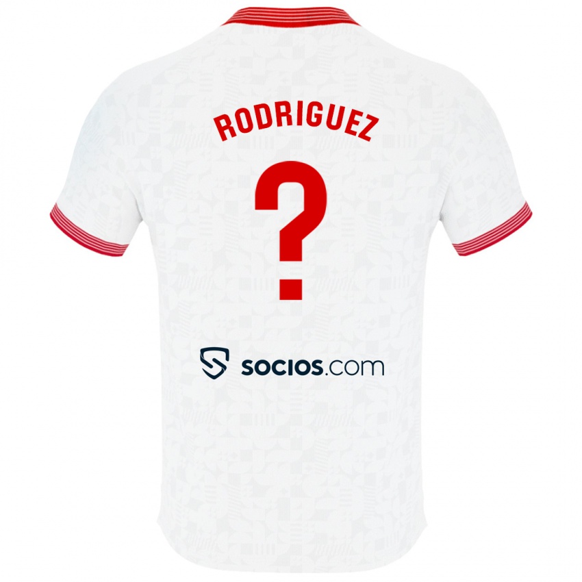 Homem Camisola Carlos Rodríguez #30 Branco Principal 2023/24 Camisa