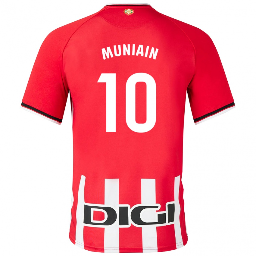 Homem Camisola Iker Muniain #10 Vermelho Principal 2023/24 Camisa