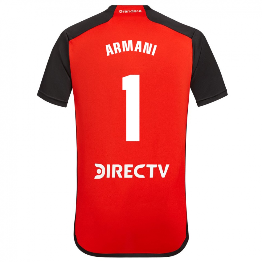 Homem Camisola Franco Armani #1 Vermelho Alternativa 2023/24 Camisa