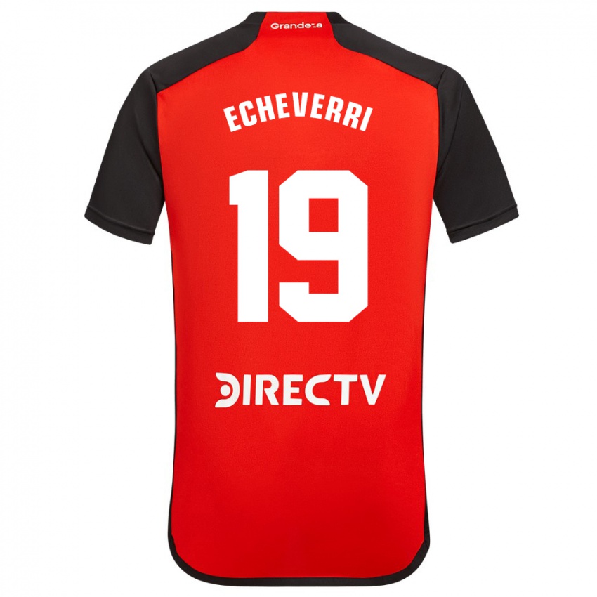 Homem Camisola Claudio Echeverri #19 Vermelho Alternativa 2023/24 Camisa